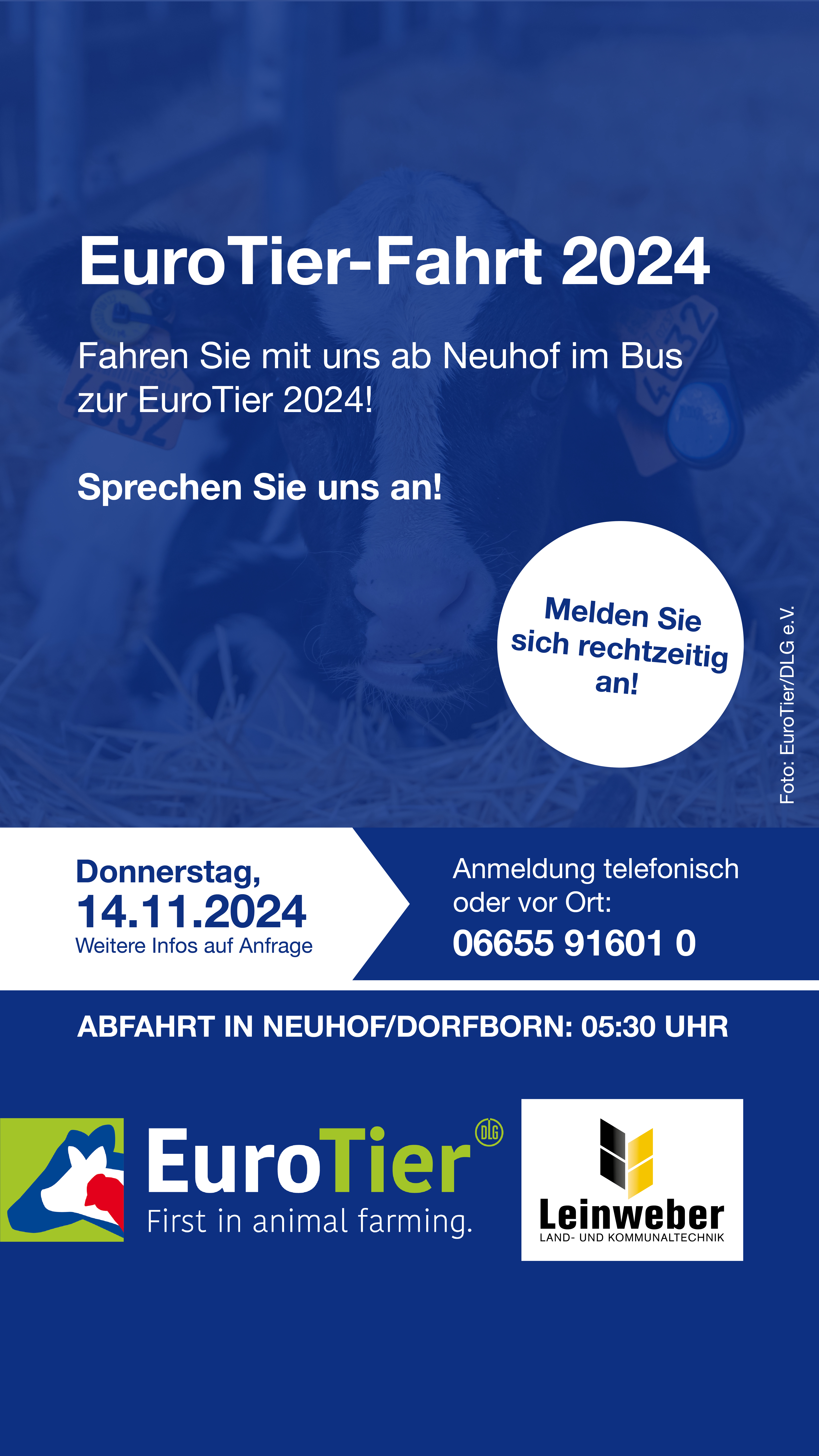 Wir fahren wieder zur EuroTier 2024