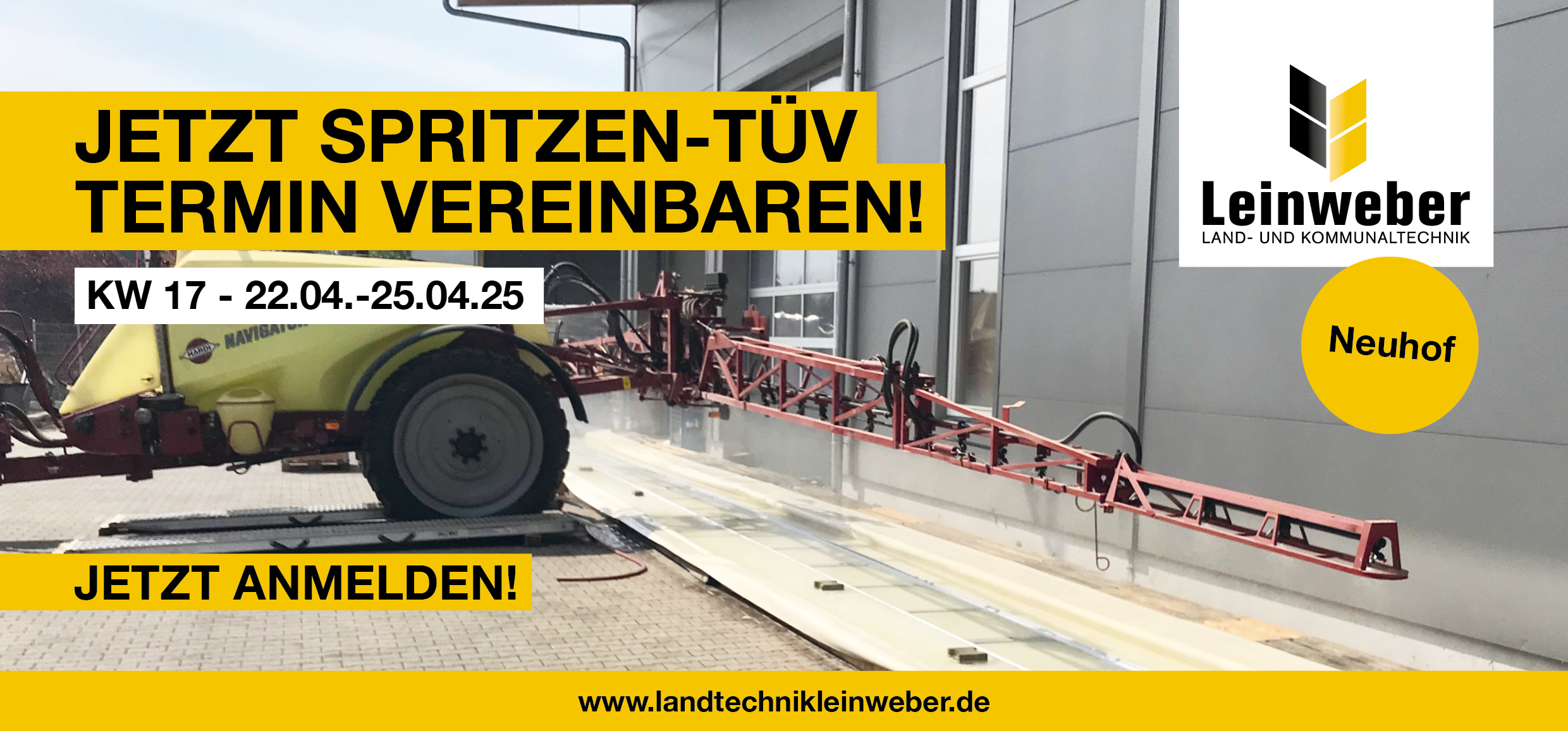 Spritzentüv Termine 2025